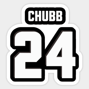 Nick Chubb Browns Sticker